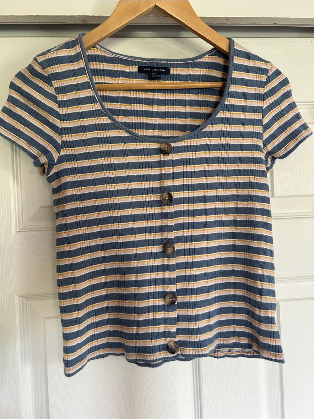American Eagle striped T-shirt